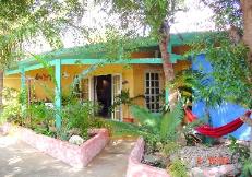 Bonaire casas de ferias, studio Pisca sonriendo en Coco Palm Garden